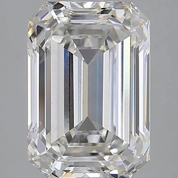 4.99 Carat Emerald Shape Lab Grown Diamond